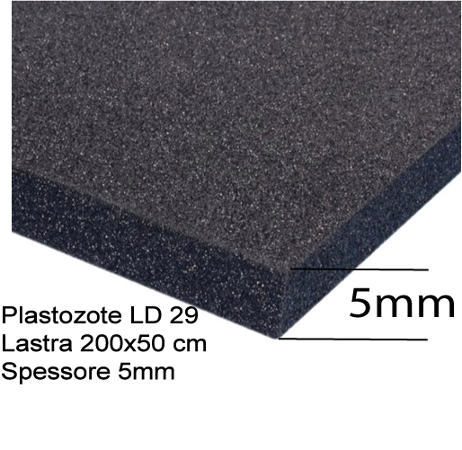 Plastozote LD29 spessore 5 mm - Clicca l'immagine per chiudere