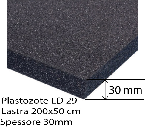 Plastozote LD29 spessore 30 mm