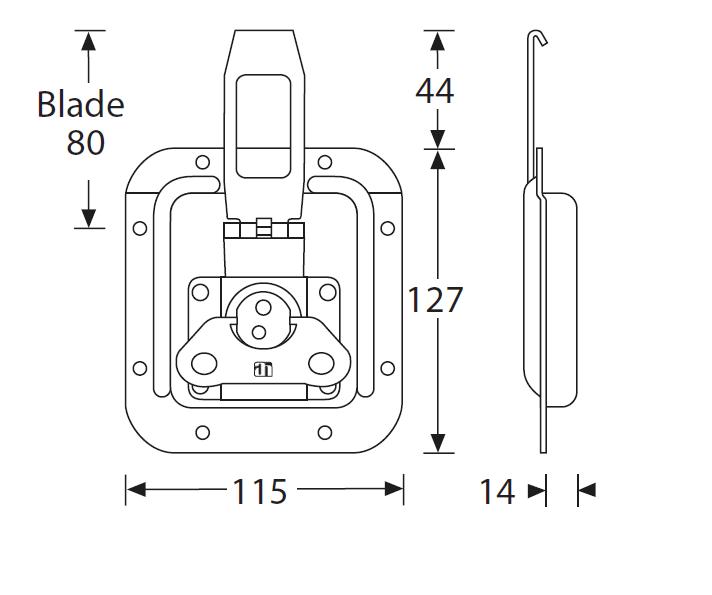 Chiusura a farfalla Overlatch da utilizzare con 1630keep - Clicca l'immagine per chiudere