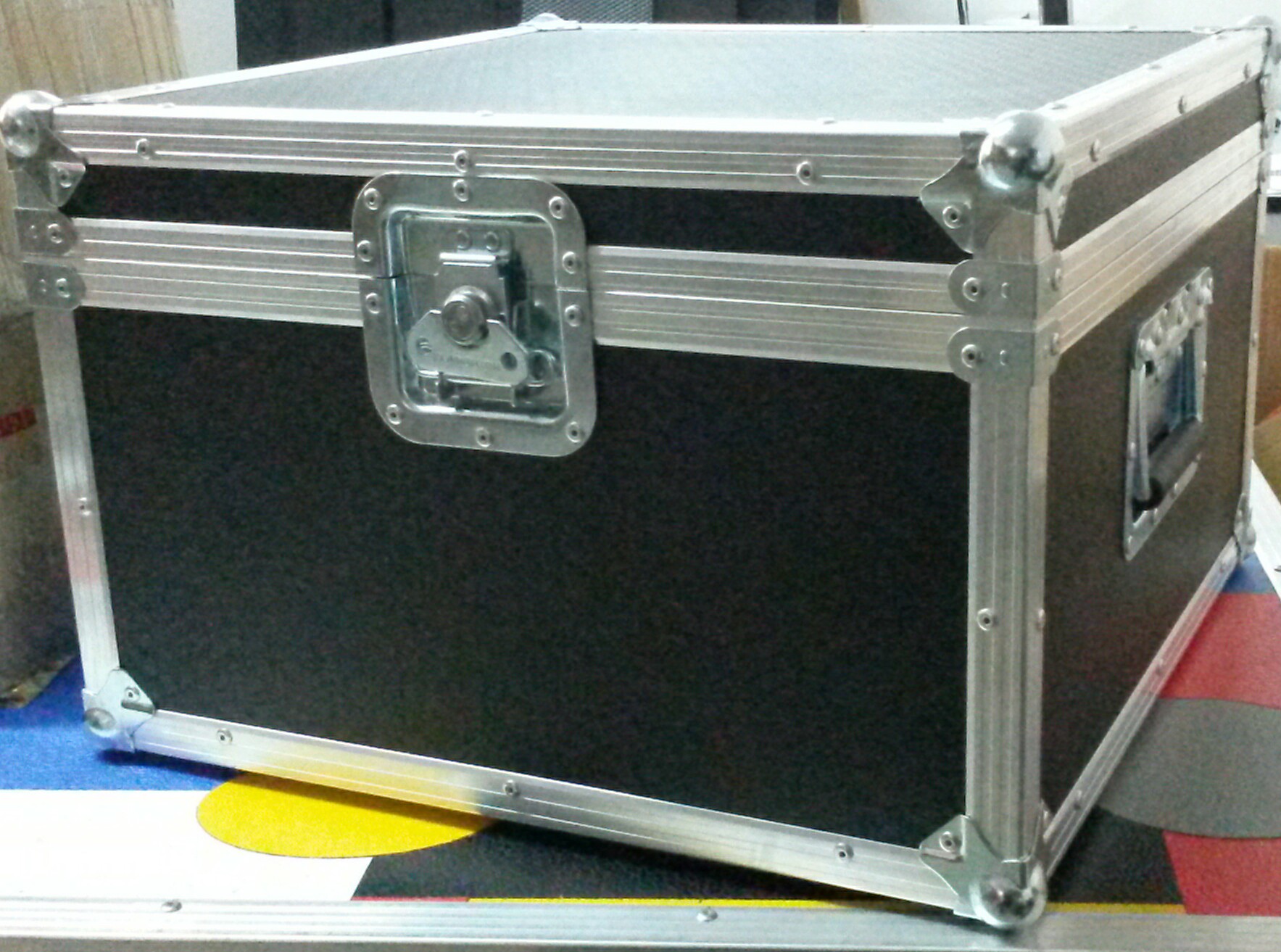 Flightcase professional per 4 mini teste mobili