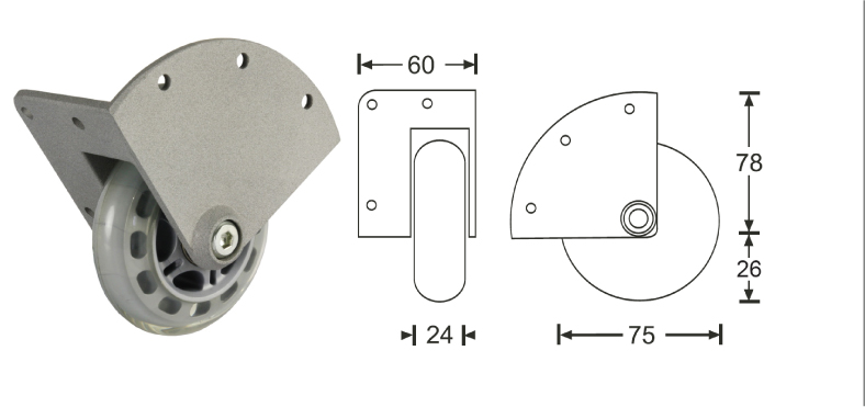 PATIKIL 3 Maniglie A Cinghia Per Altoparlanti – 161x25.5mm, Nere, In PVC E Metallo, Per Flight Case E Amplificatori