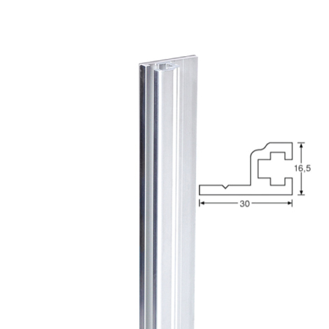 Guida Rack continua in alluminio