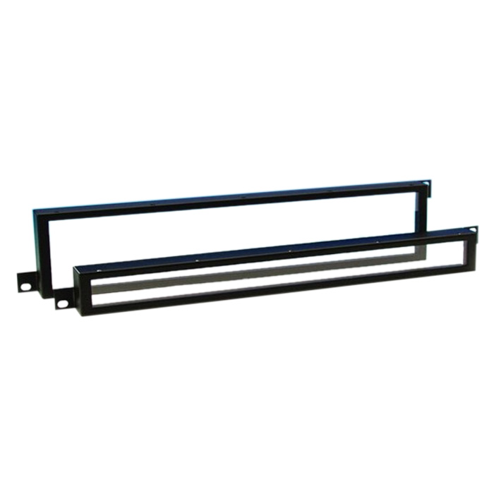 Pannello rack con Inserto in Plexiglas da 19" 1 U