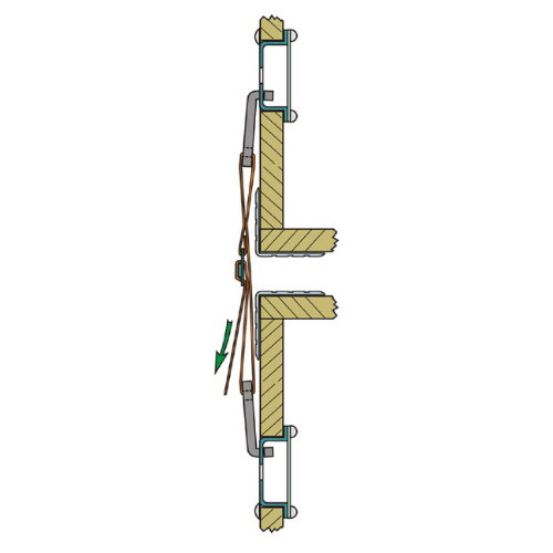 Case Connection System Lashing Strap for 87981