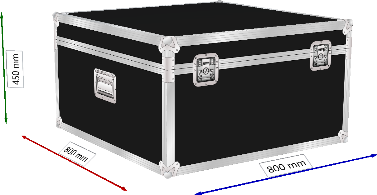 FLIGHTCASE PER MULTIROTORE - DRONE