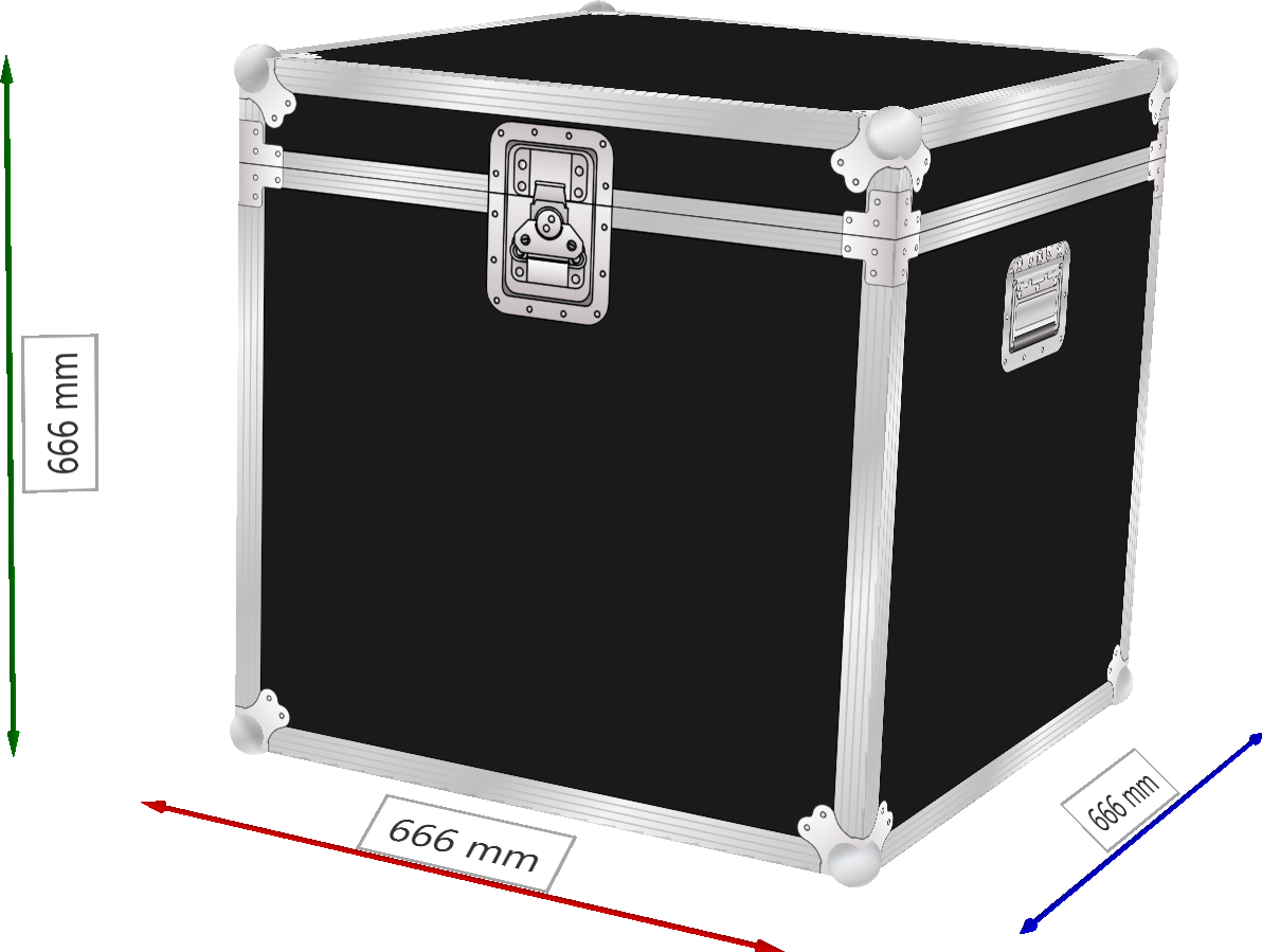 FLIGHTCASE PROFESSIONAL L63 P63 H63 DRONE