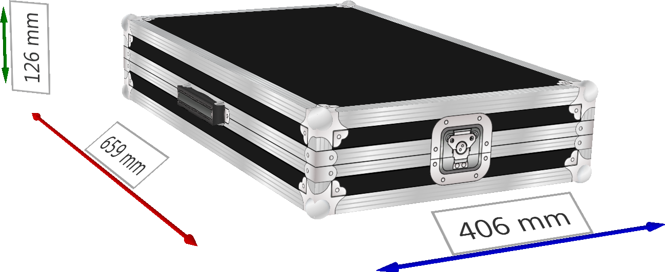 Flightcase per pioneer XDJ AERO