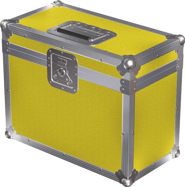 FLIGHTCASE PER 2 MINI TESTE MOBILI