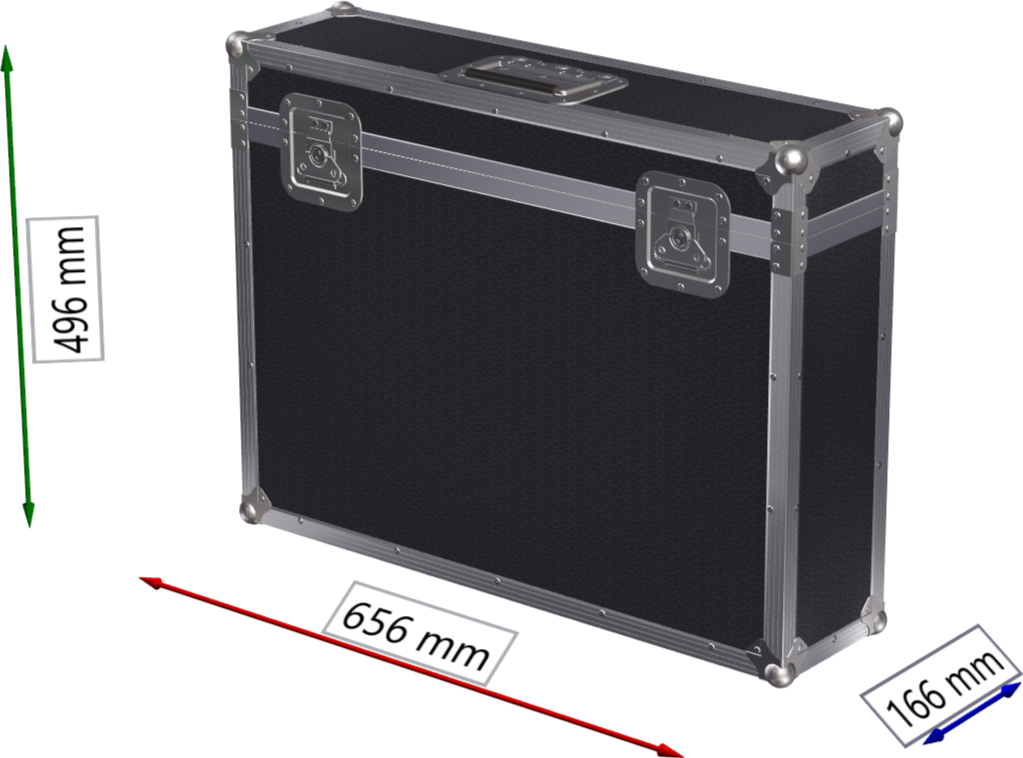 FLIGHTCASE PROF PER Cine 24" 4K High-Bright Monitor SMALLHD