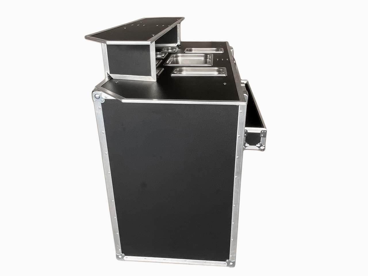 FLIGHTCASE WORKSTATION BARTENDER - Clicca l'immagine per chiudere